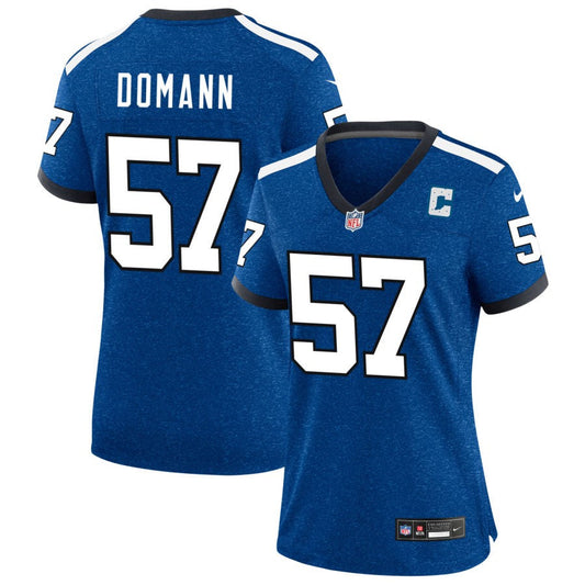 JoJo Domann Indianapolis Colts Nike Women's Indiana Nights Alternate Game Jersey - Royal