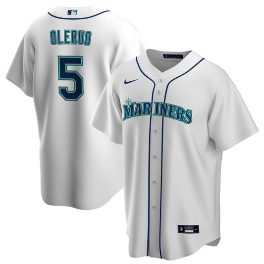 John Olerud Seattle Mariners Nike Home RetiredReplica Jersey - White