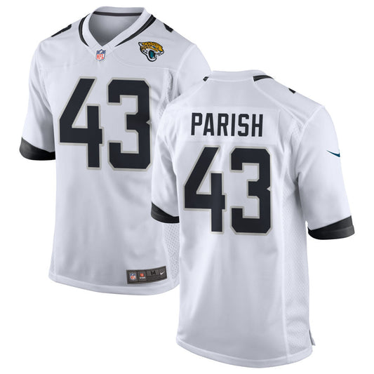 Derek Parish Jacksonville Jaguars Nike Youth Game Jersey - White
