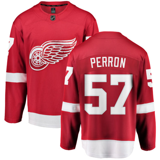 David Perron Detroit Red Wings Fanatics Branded Home Breakaway Jersey - Red