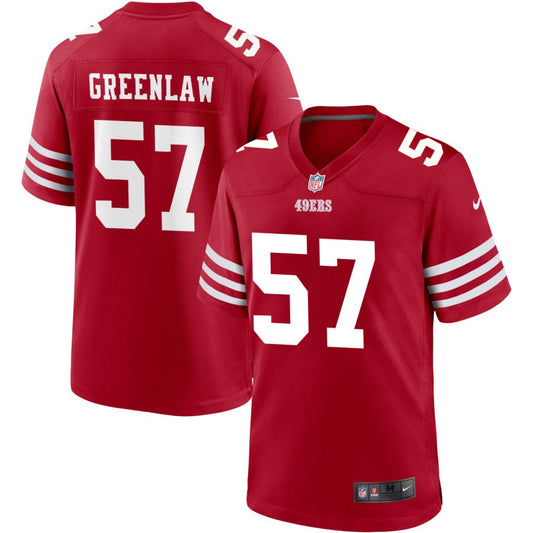Dre Greenlaw San Francisco 49ers Nike Youth Game Jersey - Scarlet