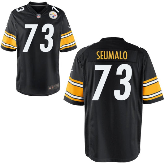 Isaac Seumalo Pittsburgh Steelers Nike Youth Game Jersey - Black