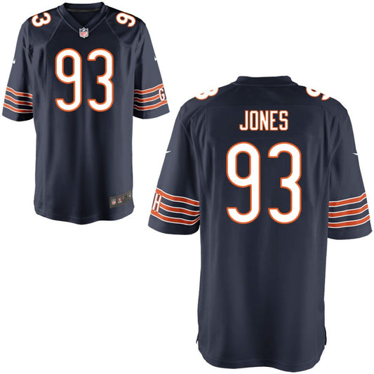 Justin Jones Chicago Bears Nike Youth Game Jersey - Navy