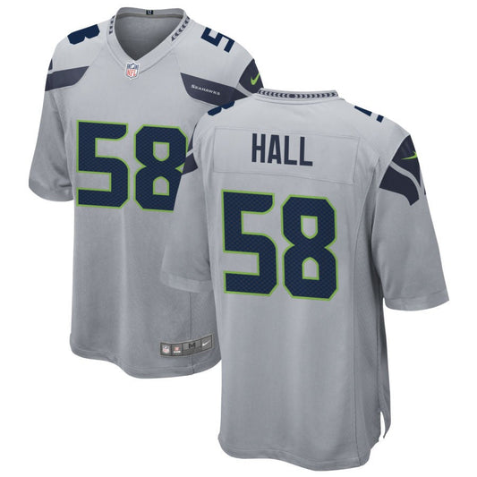 Derick Hall Seattle Seahawks Nike Alternate Game Jersey - Gray