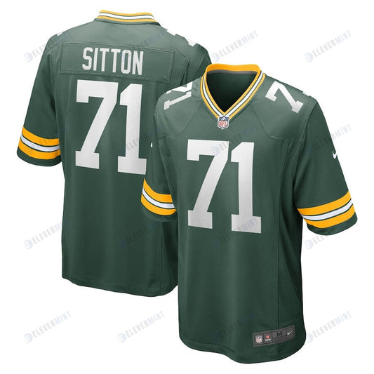 Josh Sitton 71 Green Bay Packers Men Retired Game Jersey - Green