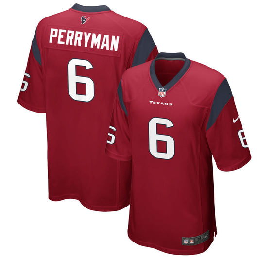 Denzel Perryman Houston Texans Nike Alternate Game Jersey - Red