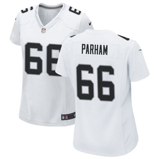 Dylan Parham Las Vegas Raiders Nike Women's Game Jersey - White