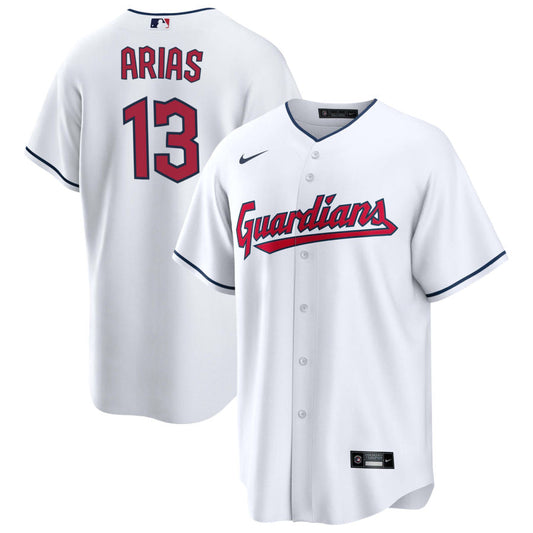 Gabriel Arias Cleveland Guardians Nike Youth Replica Jersey - White