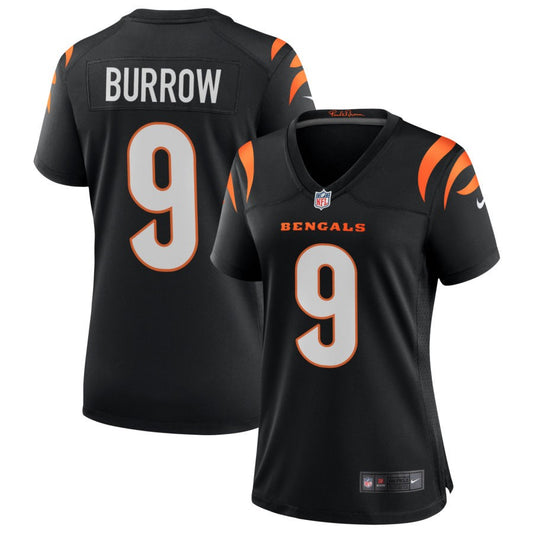 Joe Burrow Cincinnati Bengals Nike Women's Game Jersey - Black