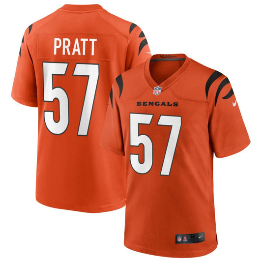 Germaine Pratt Cincinnati Bengals Nike Youth Alternate Game Jersey - Orange