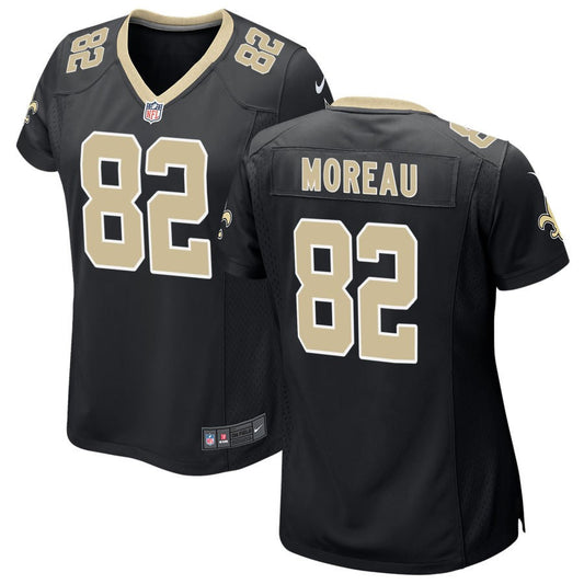 Foster Moreau New Orleans Saints Nike Women's Game Jersey - Black