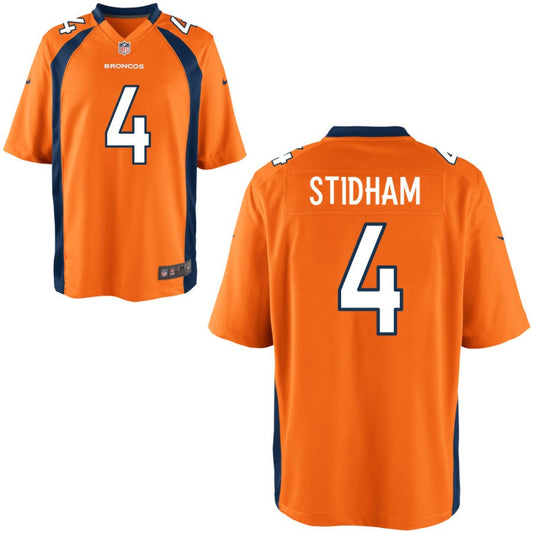 Jarrett Stidham Denver Broncos Nike Youth Game Jersey - Orange