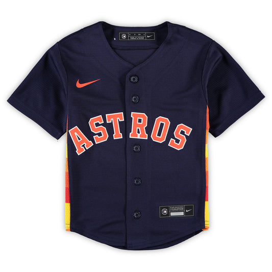 Houston Astros Nike Preschool Alternate Replica Team Jersey - Navy