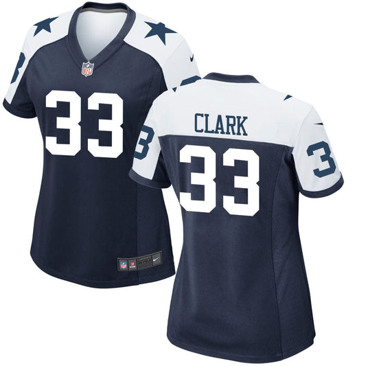 Damone Clark Dallas Cowboys Nike Women's Alternate Game Jersey - Navy