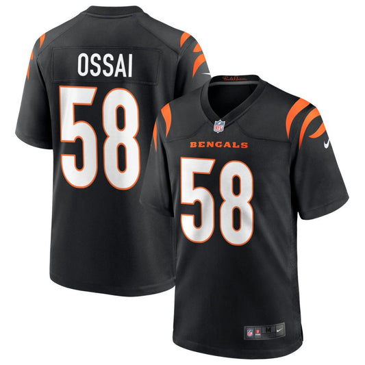 Joseph Ossai Cincinnati Bengals Nike Game Jersey - Black
