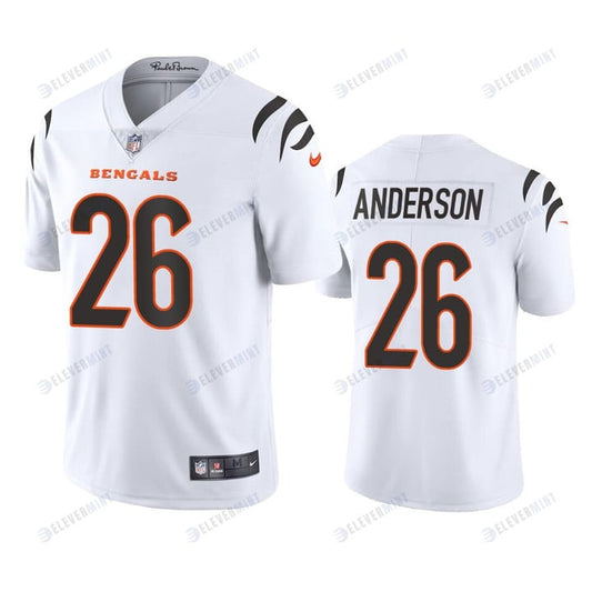 Cincinnati Bengals Tycen Anderson 26 White Vapor Limited Jersey