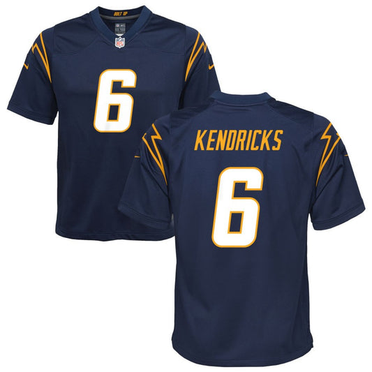 Eric Kendricks Los Angeles Chargers Nike Youth Alternate Game Jersey - Navy