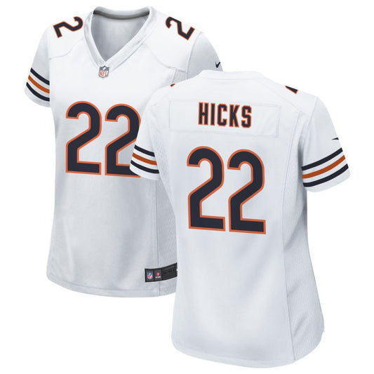 Elijah Hicks Chicago Bears Nike Women's Game Jersey - White