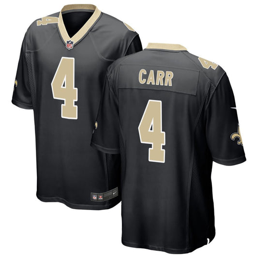 Derek Carr New Orleans Saints Nike Game Jersey - Black