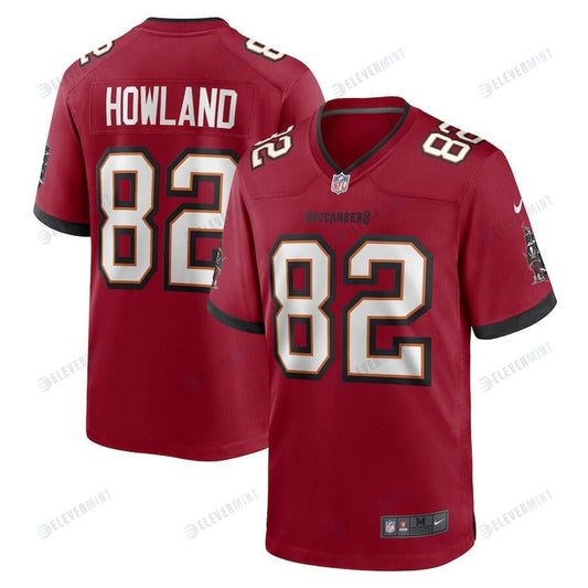 JJ Howland Tampa Bay Buccaneers Game Player Jersey - Red