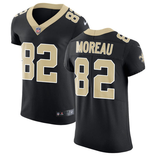 Foster Moreau New Orleans Saints Nike Vapor Untouchable Elite Jersey - Black