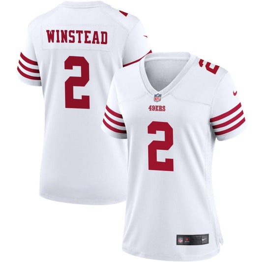 Isaiah Winstead San Francisco 49ers Nike Women's Game Jersey - White