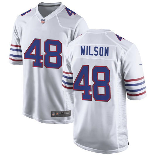 Joel Wilson Buffalo Bills Nike Alternate Game Jersey - White
