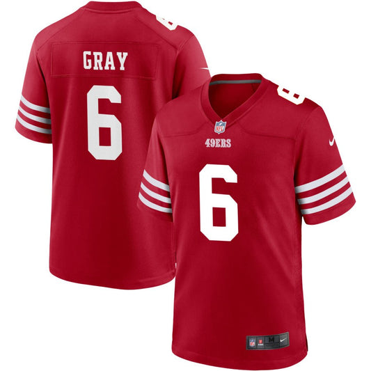 Danny Gray San Francisco 49ers Nike Jersey - Scarlet