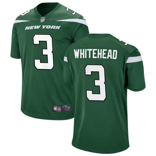 Jordan Whitehead New York Jets Nike Youth Game Jersey - Gotham Green