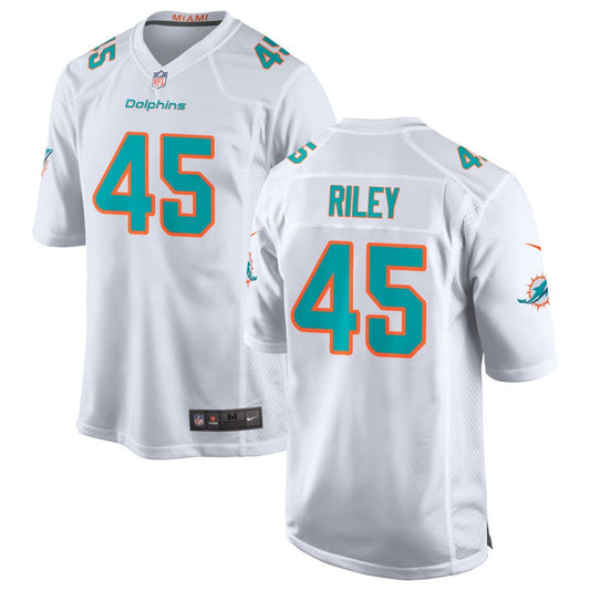 Duke Riley Miami Dolphins Nike Game Jersey - White