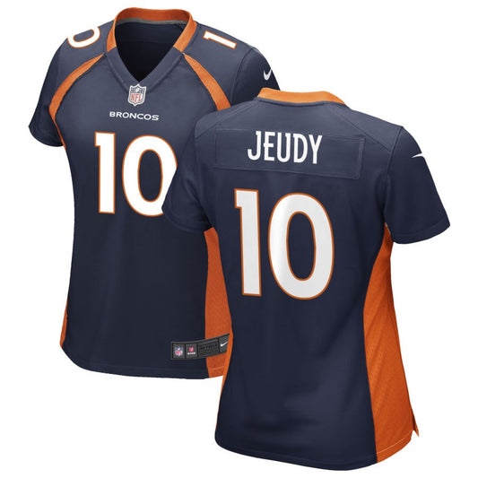 Jerry Jeudy Denver Broncos Nike Women's Alternate Game Jersey - Navy