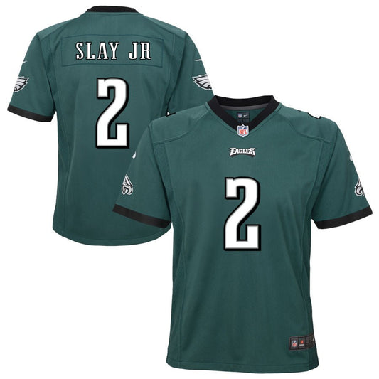 Darius Slay Jr Philadelphia Eagles Nike Youth Team Game Jersey - Midnight Green