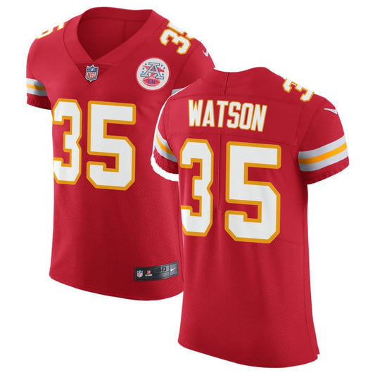 Jaylen Watson Kansas City Chiefs Nike Vapor Untouchable Elite Jersey - Red