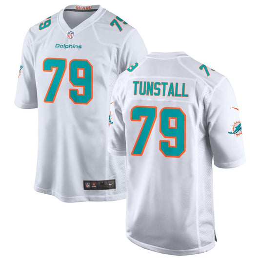 James Tunstall Miami Dolphins Nike Game Jersey - White