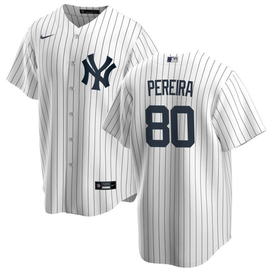 Everson Pereira New York Yankees Nike Home Replica Jersey - White