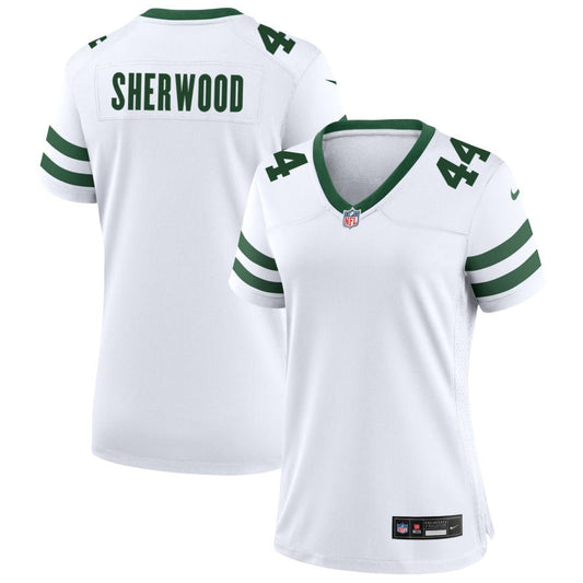 Jamien Sherwood New York Jets Nike Women's Legacy Game Jersey - White
