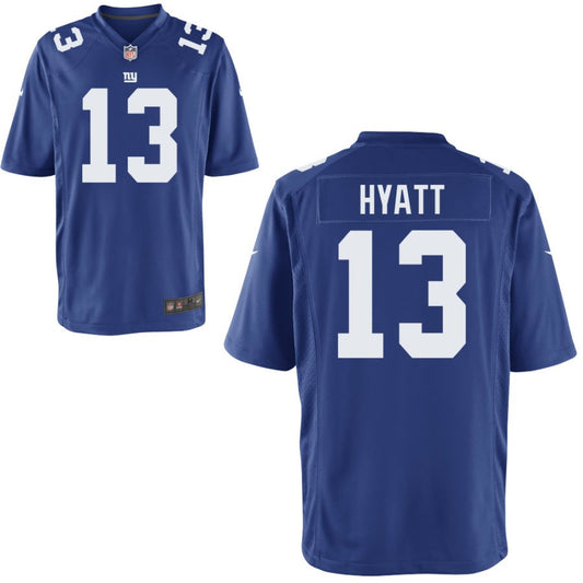 Jalin Hyatt New York Giants Nike Youth Game Jersey - Royal