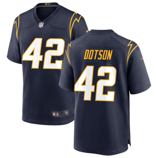 Elijah Dotson Los Angeles Chargers Nike Alternate Game Jersey - Navy
