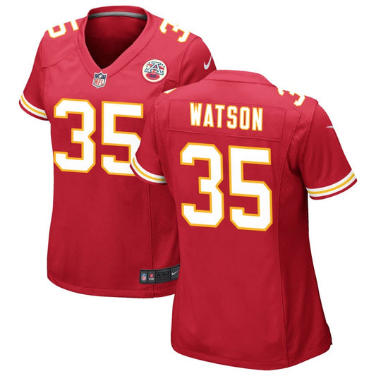 Jaylen Watson Kansas City Chiefs Nike Women's Game Jersey - Red