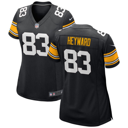 Connor Heyward Pittsburgh Steelers Nike Women's Alternate Game Jersey - Black