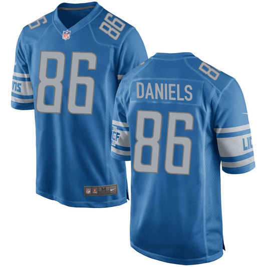 Darrell Daniels Detroit Lions Nike Game Jersey - Blue