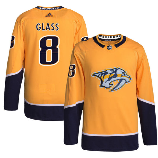 Cody Glass Nashville Predators adidas Home Primegreen Authentic Pro Jersey - Gold