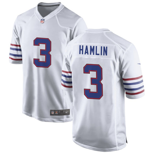 Damar Hamlin Buffalo Bills Nike Alternate Game Jersey - White