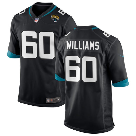 Darryl Williams Jacksonville Jaguars Nike Game Jersey - Black