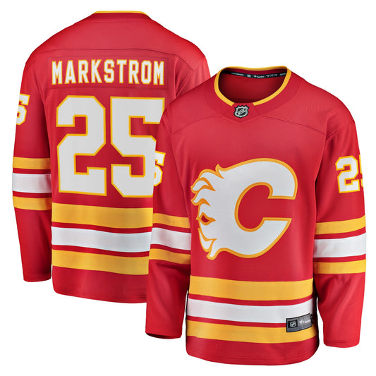 Jacob Markstrom Calgary Flames Fanatics Branded Home Breakaway Player Jersey - Red