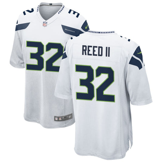 Jerrick Reed II Seattle Seahawks Nike Game Jersey - White