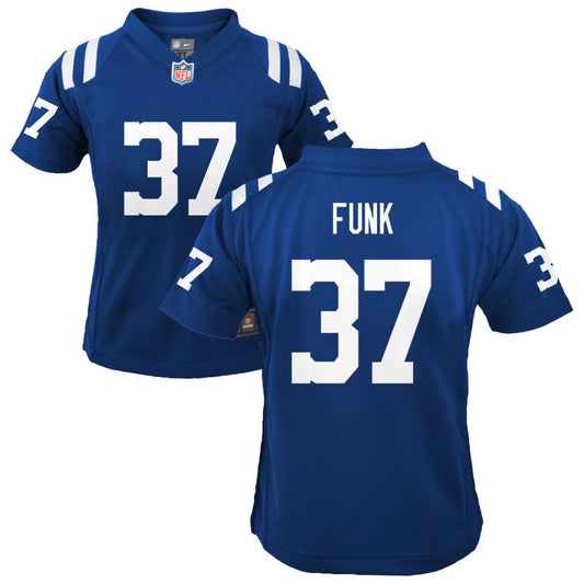 Jake Funk Nike Indianapolis Colts Youth Game Jersey - Royal