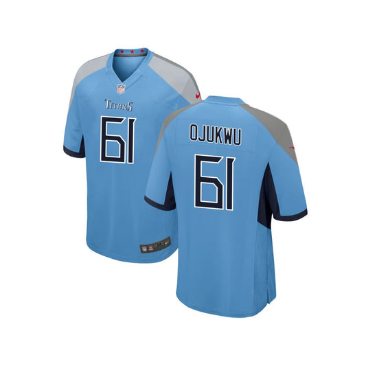 John Ojukwu Tennessee Titans Nike Youth Alternate Game Jersey - Light Blue
