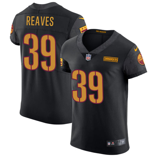 Jeremy Reaves Washington Commanders Nike Vapor Untouchable Elite Alternate Jersey - Black