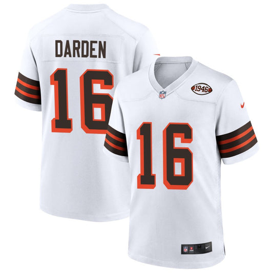 Jaelon Darden Cleveland Browns Nike 1946 Collection Alternate Jersey - White